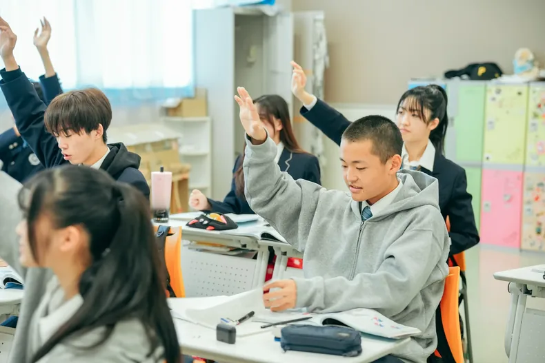 KISコースの生徒たち