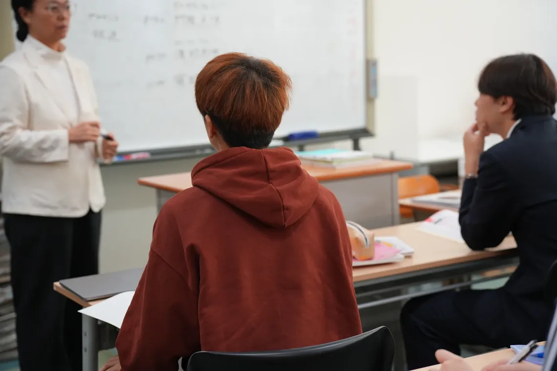 日本留学コースの授業風景